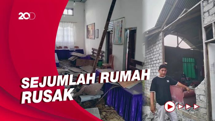 Penampakan Kerusakan Akibat Gempa M 5,5 di Halmahera Utara
