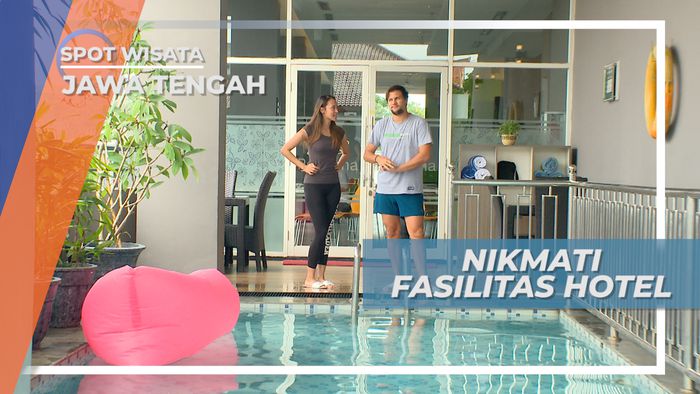 Berenang di Penginapan Nyaman Tegal Jawa Tengah