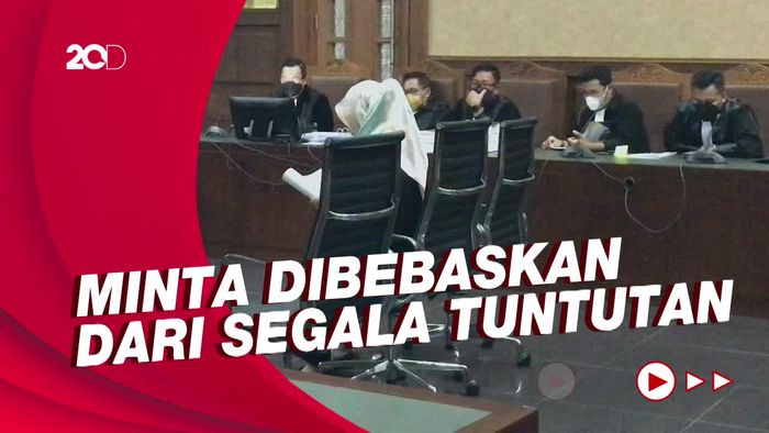Bacakan Pledoi Sambil Nangis, Eks Direktur Jasindo: Saya Tulang Punggung Keluarga