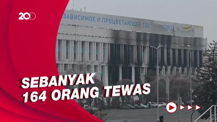 Hampir 8.000 Orang Ditahan Terkait Kerusuhan di Kazakhstan