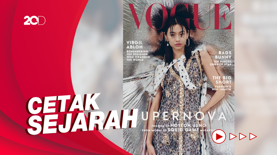 Intip Penampilan Solo Jung Ho Yeon di Vogue Versi AS Edisi Februari 2022