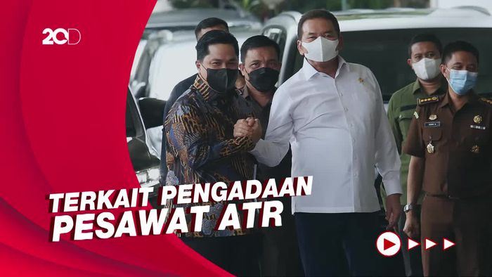 Erick Thohir Laporkan Dugaan Korupsi Garuda ke Kejagung!