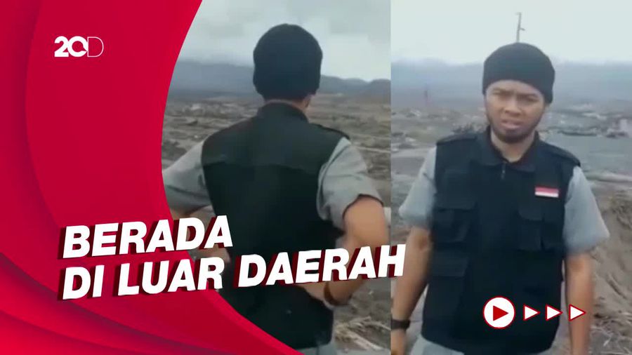 HF, Pria yang Diduga Tendang Sesajen di Lokasi Erupsi Semeru