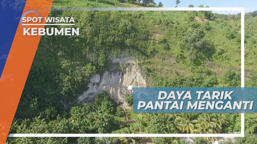 Tebing Bidadari, Daya Tarik Pantai Menganti Kebumen Jawa Tengah