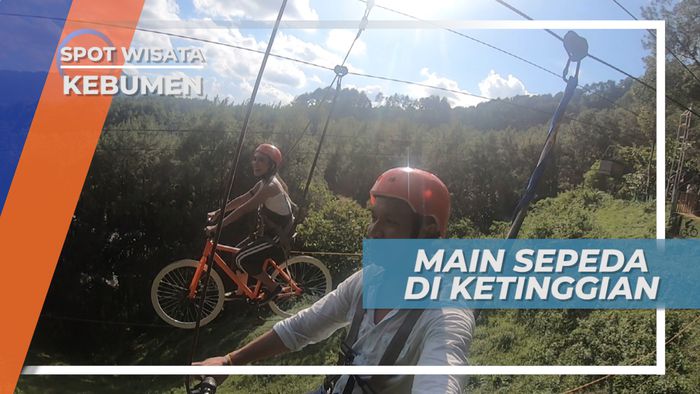 Memacu Adrenalin Dengan Bermain Sepeda di Ketinggian, Kebumen