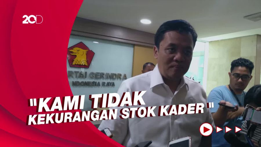 Gerindra Akan Usung Kader Sendiri di Pilgub DKI 2024