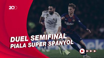 El Clasico Dini Hari Nanti, Begini Kekuatan Barcelona Vs Real Madrid