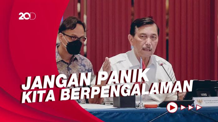 Luhut: Sudah Ada Tanda-tanda Gelombang Omicron Muncul di RI