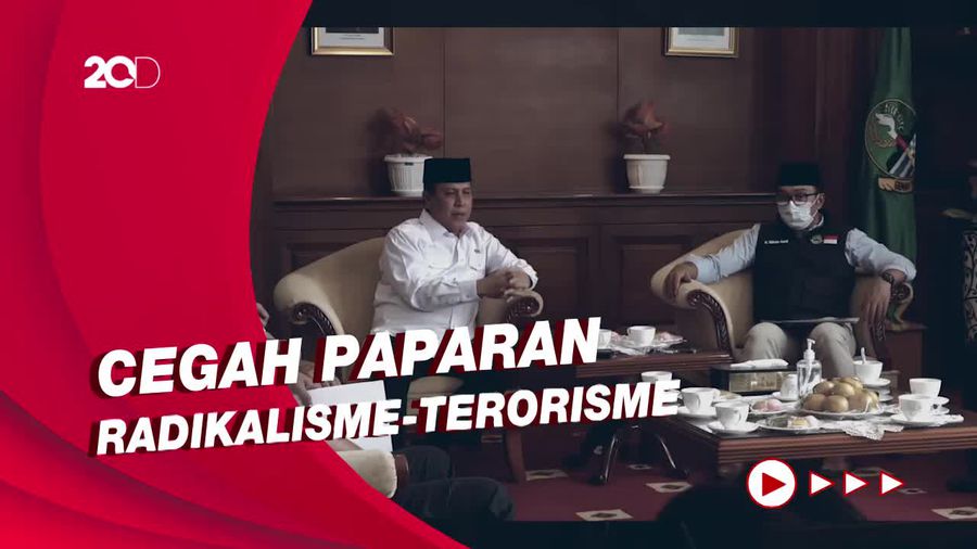 Ridwan Kamil Bertemu Kepala BNPT Bahas Pencegahan Aksi Terorisme