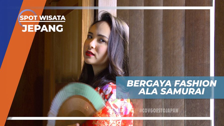 Abadikan Momen, Bergaya Fashion ala Samurai, Jepang