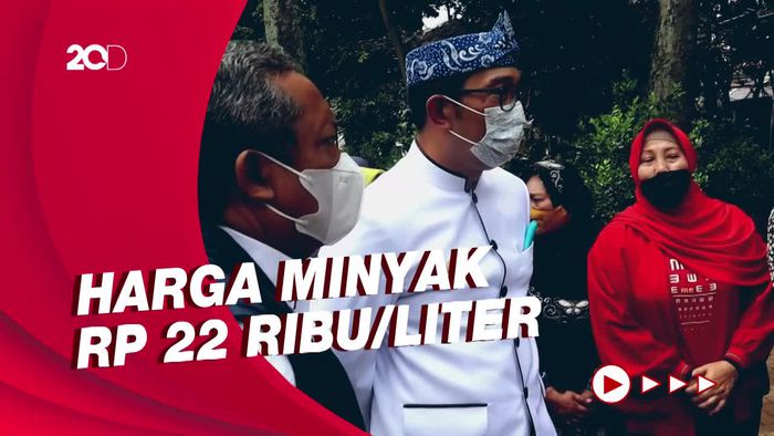 Saat Ridwan Kamil Dicurhati Warga Soal Harga Minyak Goreng