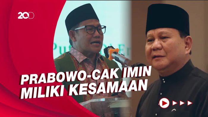 Duet Prabowo-Cak Imin, Gerindra: Mereka Sangat Akrab, Kita Pertimbangkan
