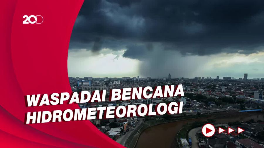 BMKG: Curah Hujan di Jabodetabek Akan Meningkat 3 Hari ke Depan