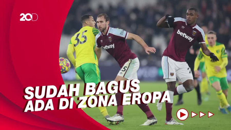 Tembus 4 Besar, Bukti West Ham Sudah Konsisten