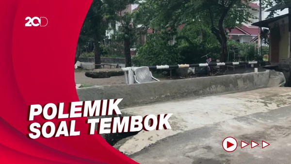 2 RT di Jaktim Berpolemik soal Akses Jalan yang Ditutup Tembok