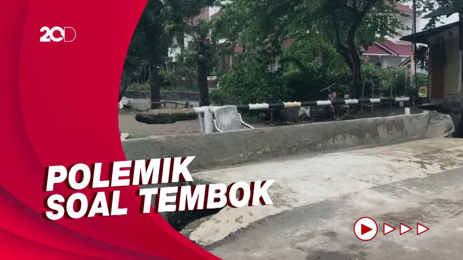 2 RT di Jaktim Berpolemik soal Akses Jalan yang Ditutup Tembok