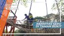 Mencoba Outbound Seru di Taman Bukit Kediri Jawa Timur
