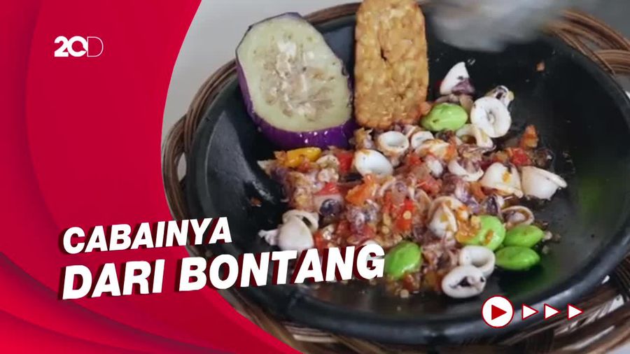 Bikin Laper: Gami Cumi-Babat, Bikinnya Langsung dari Cobek