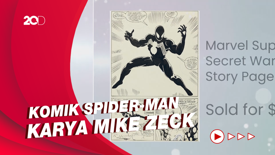 1 Halaman Komik Spider-Man 1984 Laku Jutaan Dolar