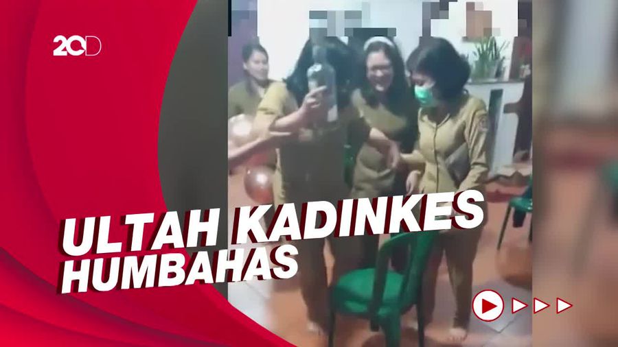 Heboh PNS di Humbahas Sumut Joget Sambil Tenggak Miras