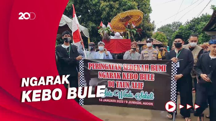 Suasana Gelaran Sedekah Bumi di Bekasi yang Digelar Sewindu Sekali