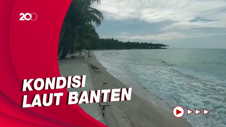 Kondisi Air Laut di Sejumlah Pantai Banten Pascagempa M 6,6