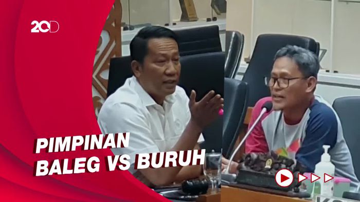 Debat Buruh dan Baleg DPR Saat Bahas UU Ciptaker