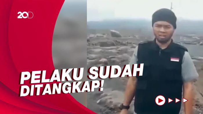 Pria Penendang Sesajen Semeru Ditangkap, Ini Fakta-fakta Tebarunya