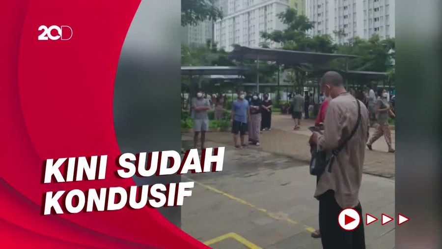 Pasien Covid-19 di Wisma Atlet Kemayoran Berhamburan Saat Gempa
