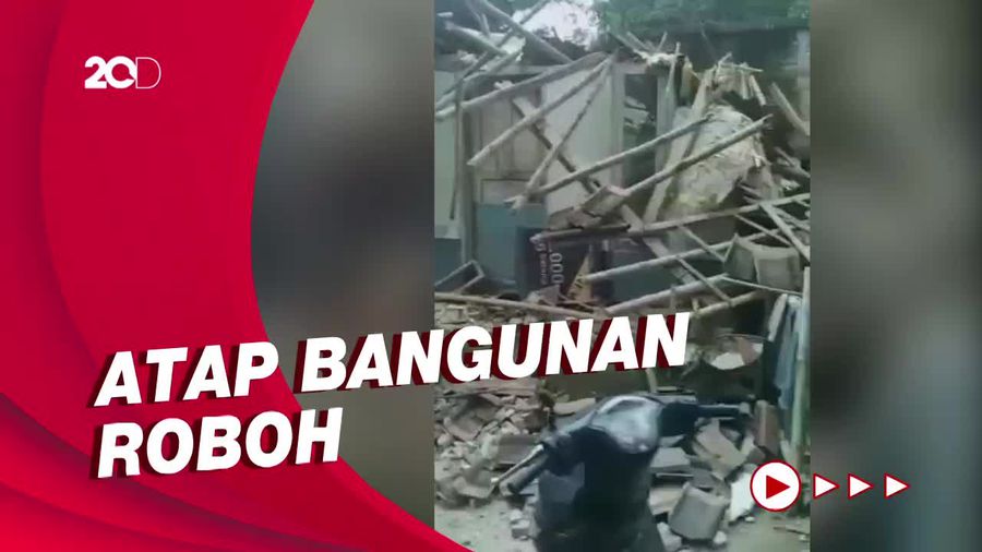 Penampakan Kerusakan Bangunan di Lebak Akibat Gempa M 6,6