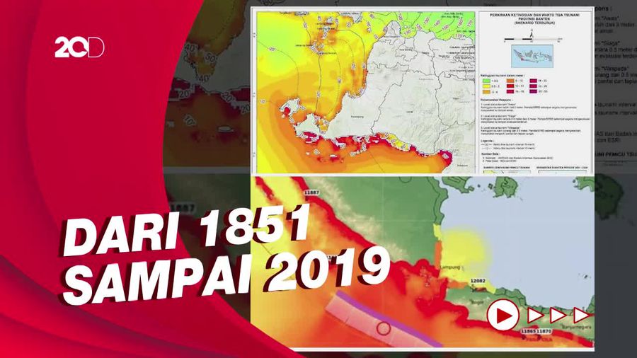 Deretan Gempa yang Pernah Melanda Selat Sunda