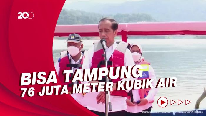Jokowi Resmikan Bendungan Bintang Bano NTB Senilai Rp 1,4 T