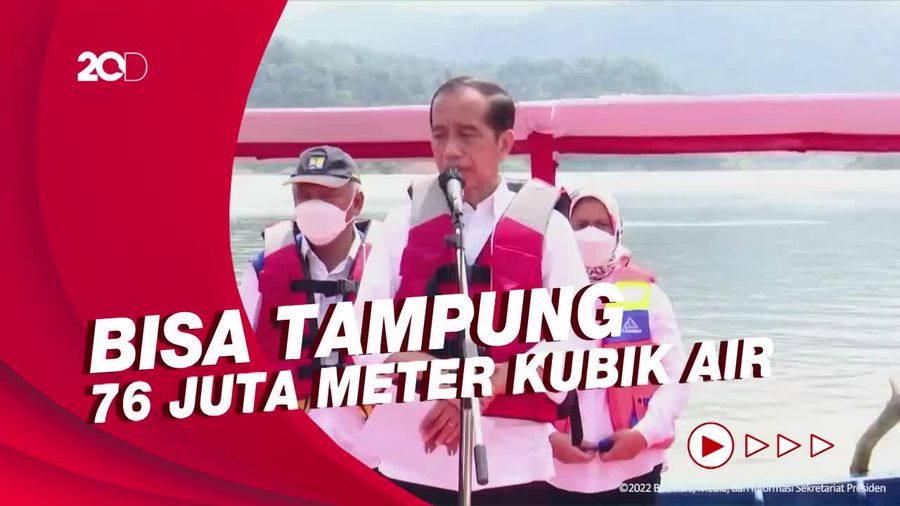 Jokowi Resmikan Bendungan Bintang Bano NTB Senilai Rp 1,4 T