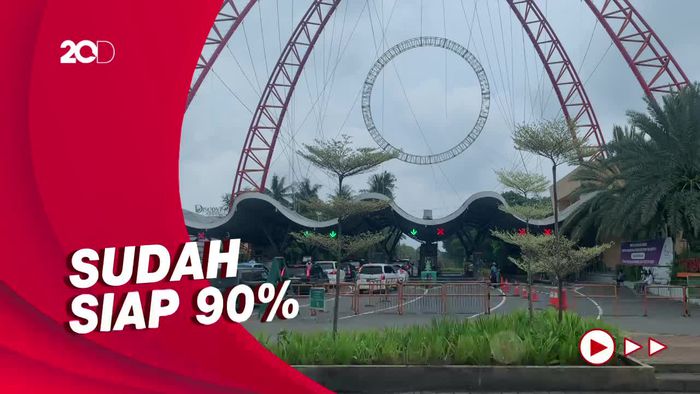Ngeng! Melihat Persiapan Sirkuit Street Race di Kawasan Ancol