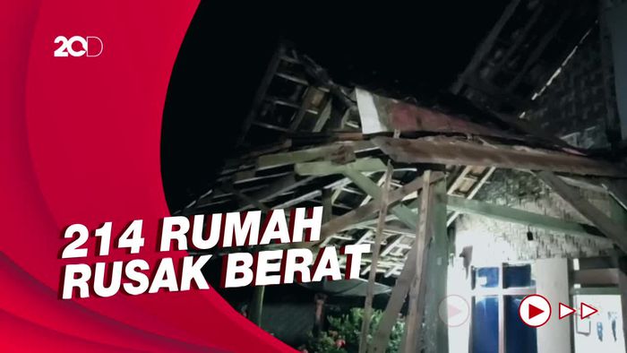 Update Dampak Gempa Banten: 1.100 Rumah Rusak-200 Warga Mengungsi