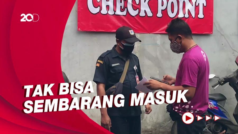 Mikro Lockdown, Begini Pembatasan Mobilitas di Wilayah Krukut