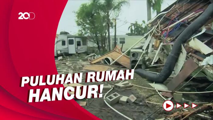 Penampakan Luluh Lantak Kota Florida Usai Diterjang Tornado