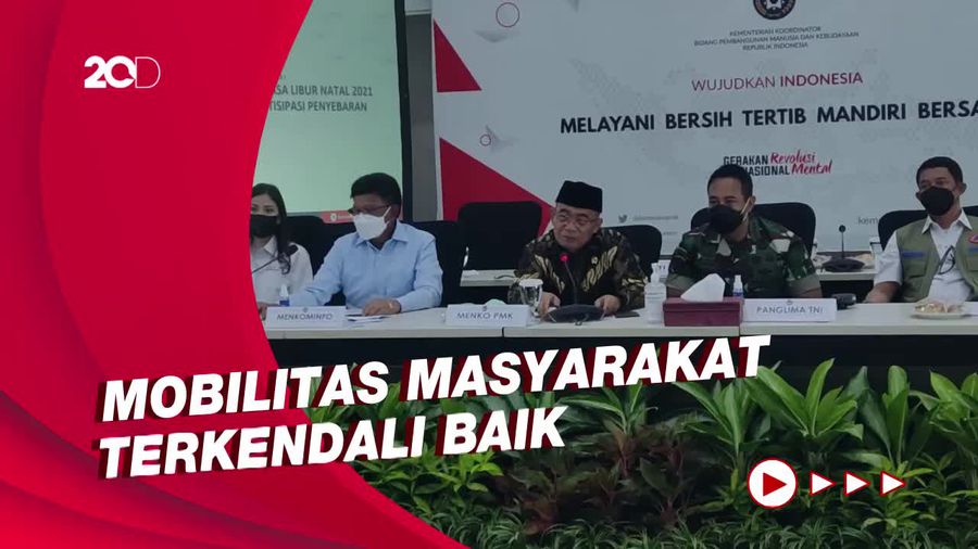 Menko PMK: Tren Kasus Covid-19 Selama Nataru Fluktuatif, Tapi Terkendali
