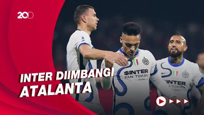 8 Kemenangan Beruntun Inter di Serie A Terhenti