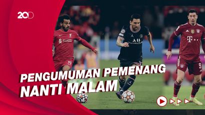 Rapor Lewandowski-Messi-Salah Berebut Pemain Terbaik FIFA Nanti Malam