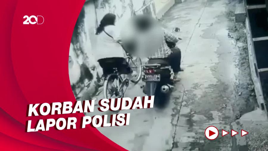 Aksi Begal Payudara di Pasuruan Terekam CCTV, Pelaku Diburu
