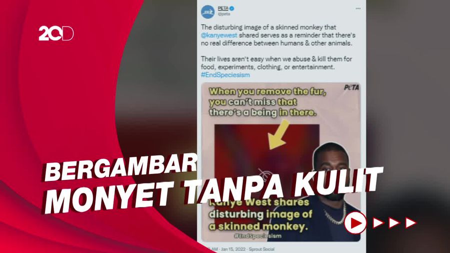 Aktivis Hewan Kecam Cover Single Kanye West