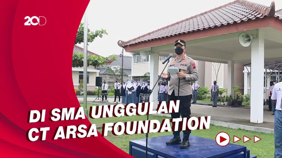Sosialisasi Prokes untuk Pelajar Lewat Program Police Go To School