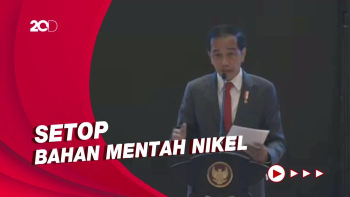 Cerita Jokowi Disemprot Negara Lain Gegara Setop Ekspor Nikel