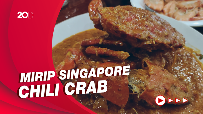 Nikmat Pedas Kepiting Jumbo Saus Chili di Restoran Cabe Ijo