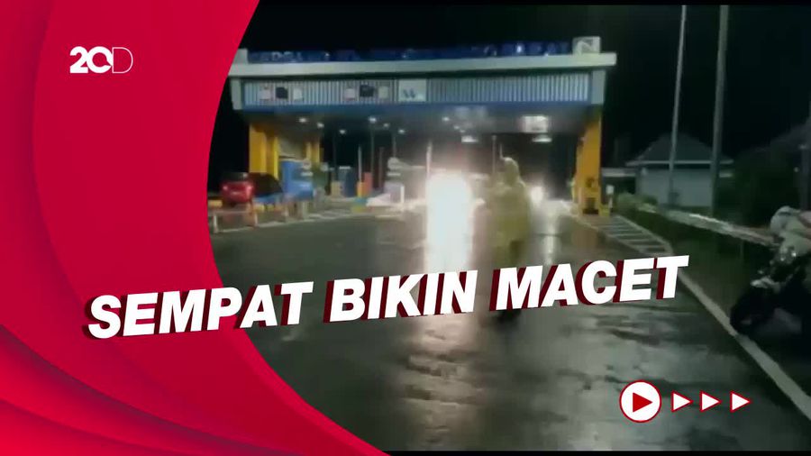 Penampakan Mesin GTO Tol Probolinggo Barat Usai Tersambar Petir