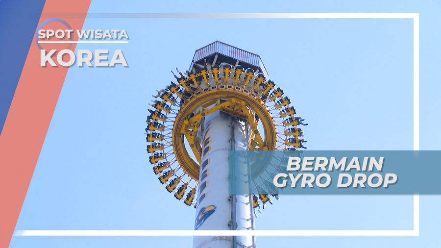 Gyro Drop, Sensasi Menegangkan Berasa Terjatuh Dari Ketinggian, Korea Selatan