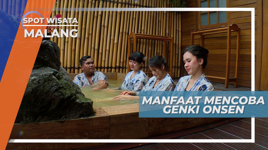 Memanjakan Diri Berendam Air Panas Ditemani Secangkir Teh Hangat, Malang