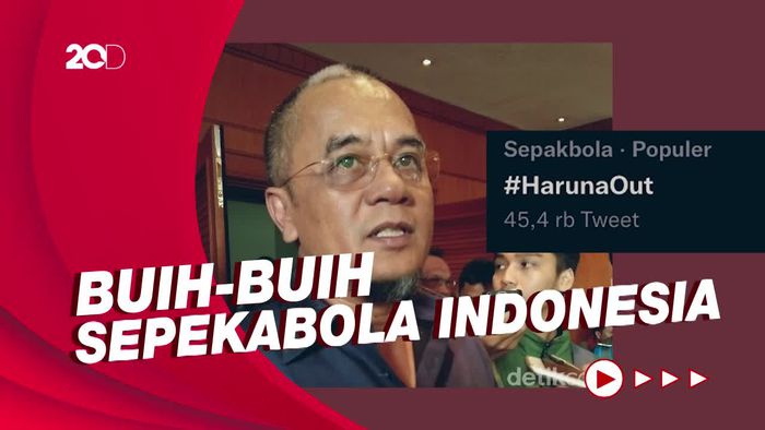 Buntut Cibirian Haruna, Digeruduk Netizen-Respon PSSI