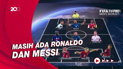 Melihat Susunan Tim Terbaik FIFA 2021: Bek 3, Penyerang 4